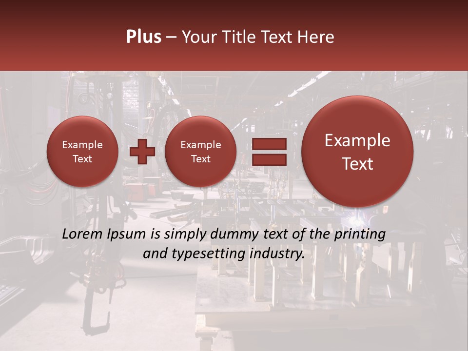 Tool Industry Construction PowerPoint Template