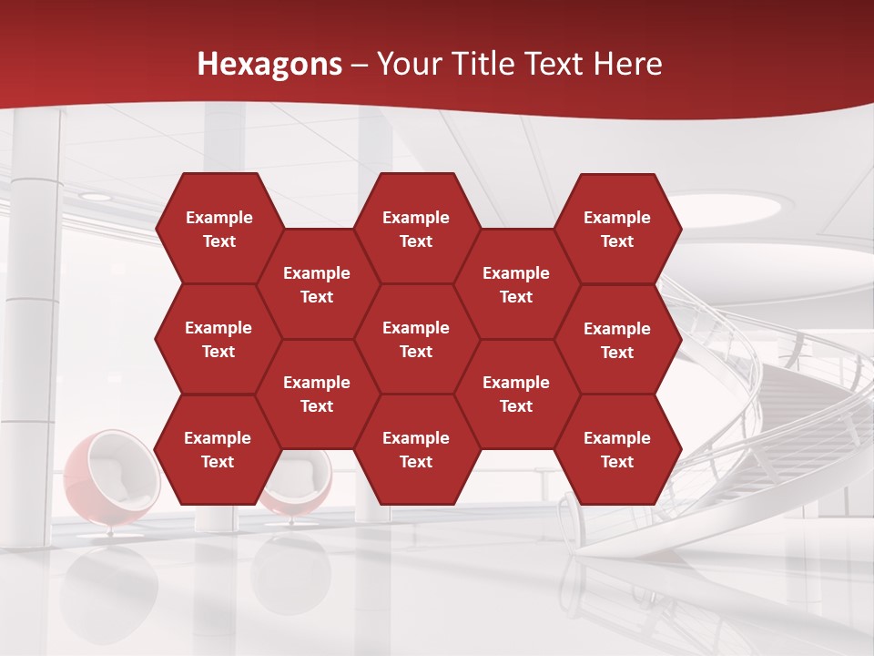 Perspective Light Empty PowerPoint Template