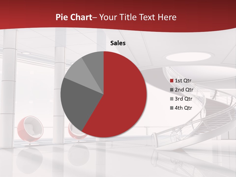 Perspective Light Empty PowerPoint Template