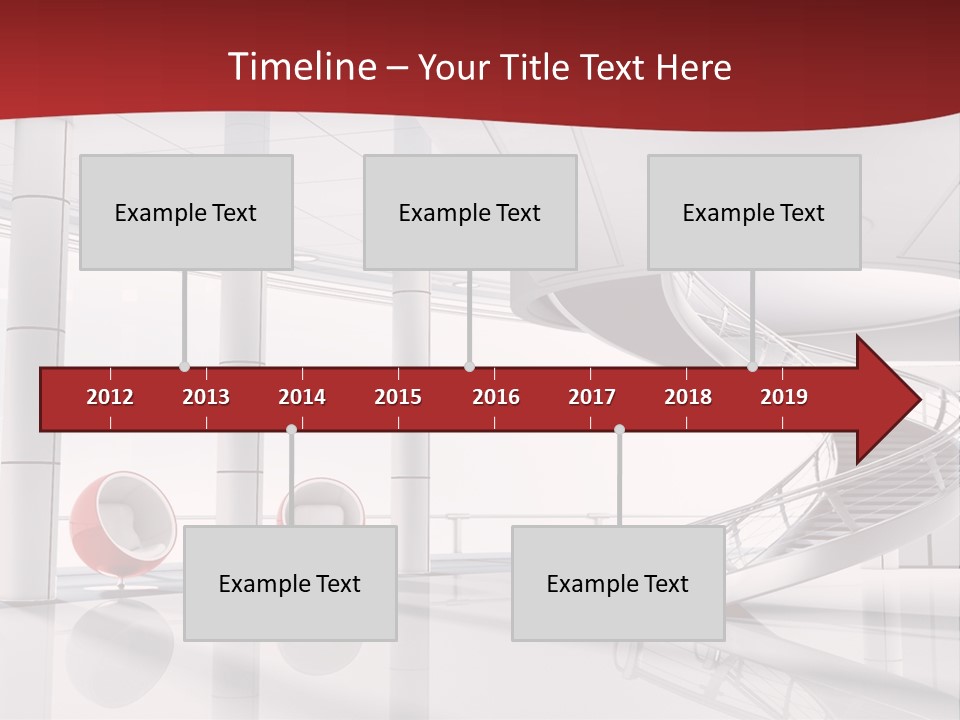 Perspective Light Empty PowerPoint Template
