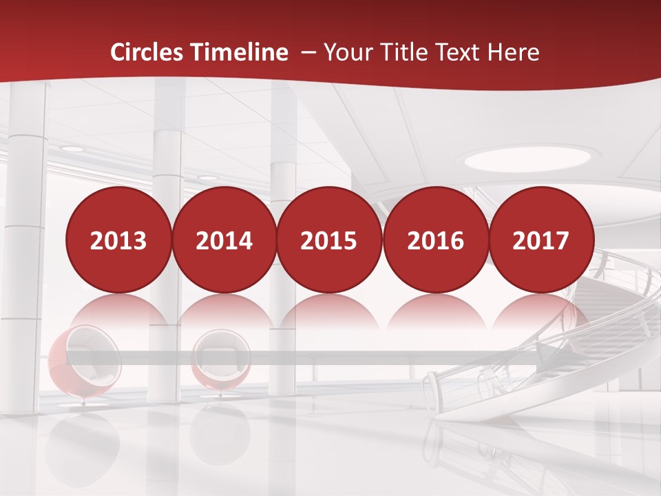 Perspective Light Empty PowerPoint Template