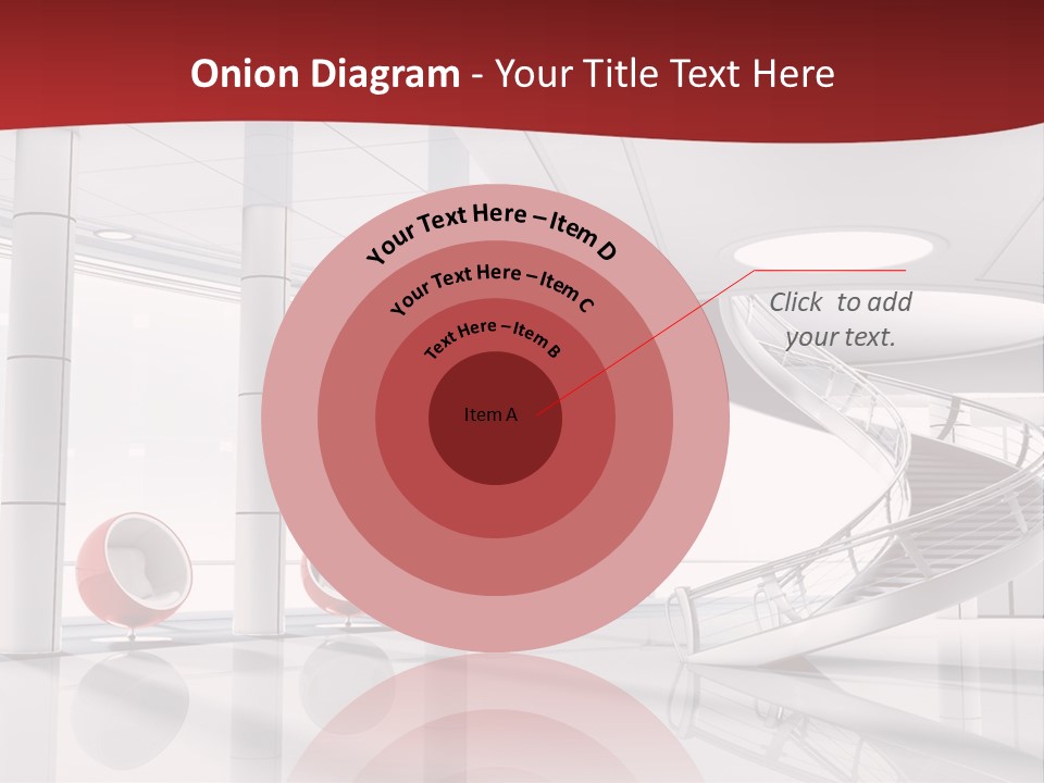 Perspective Light Empty PowerPoint Template