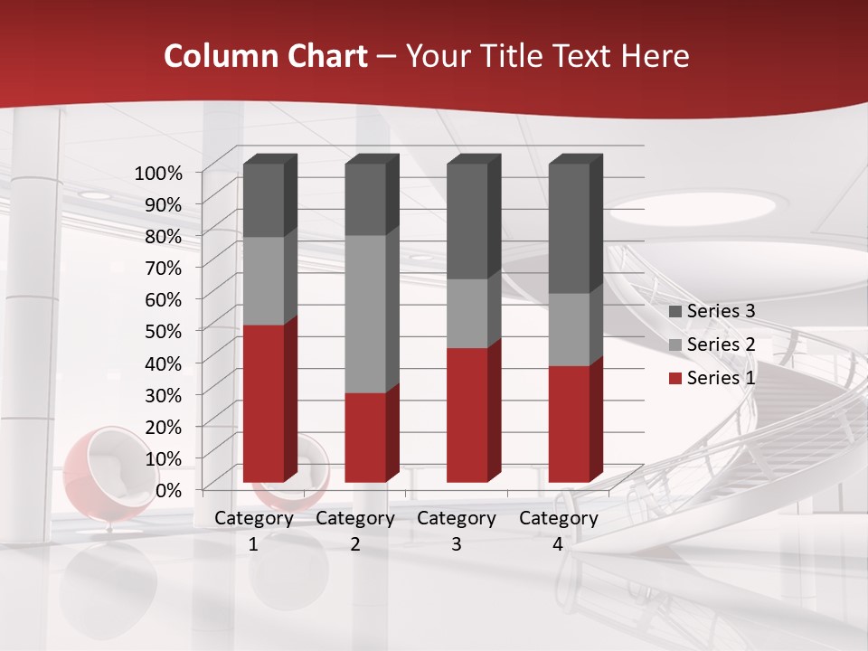 Perspective Light Empty PowerPoint Template