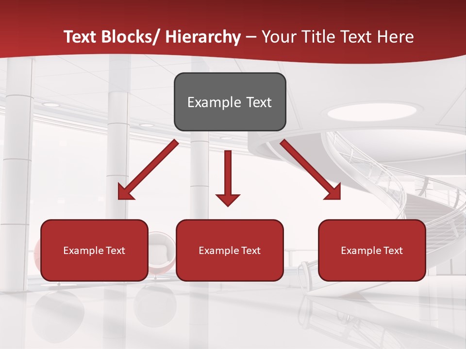 Perspective Light Empty PowerPoint Template