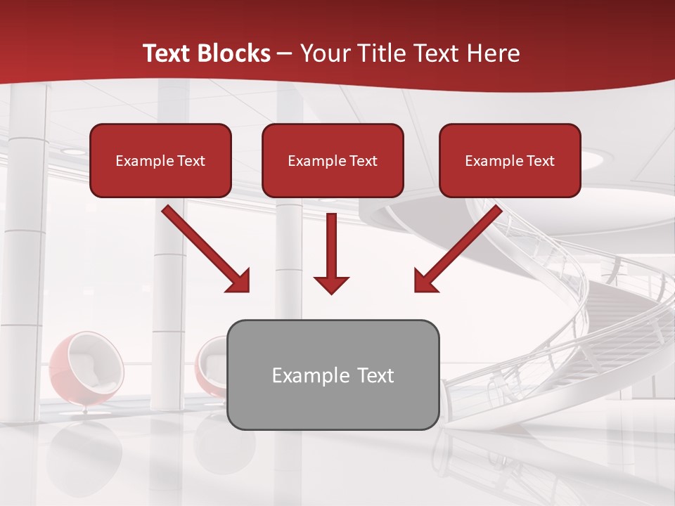 Perspective Light Empty PowerPoint Template