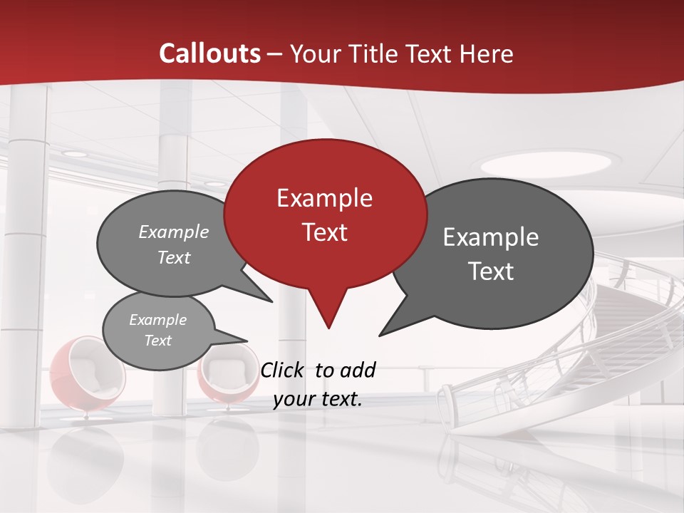 Perspective Light Empty PowerPoint Template