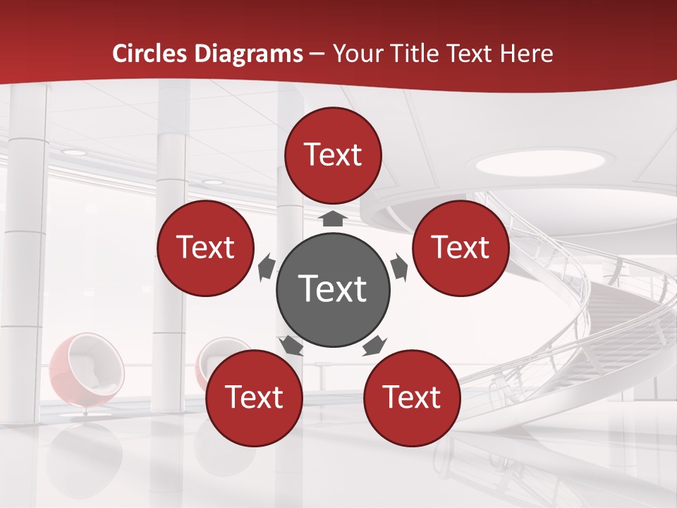 Perspective Light Empty PowerPoint Template