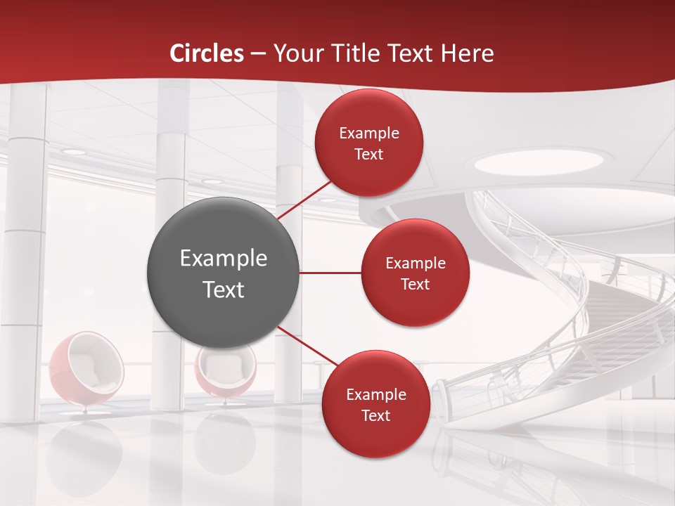 Perspective Light Empty PowerPoint Template