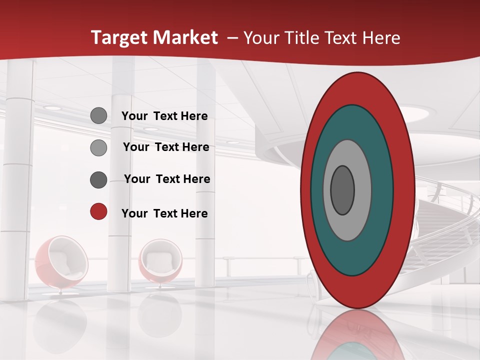 Perspective Light Empty PowerPoint Template