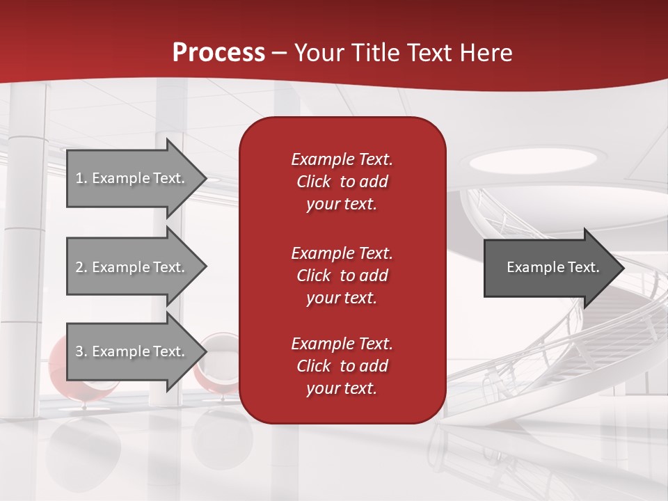 Perspective Light Empty PowerPoint Template