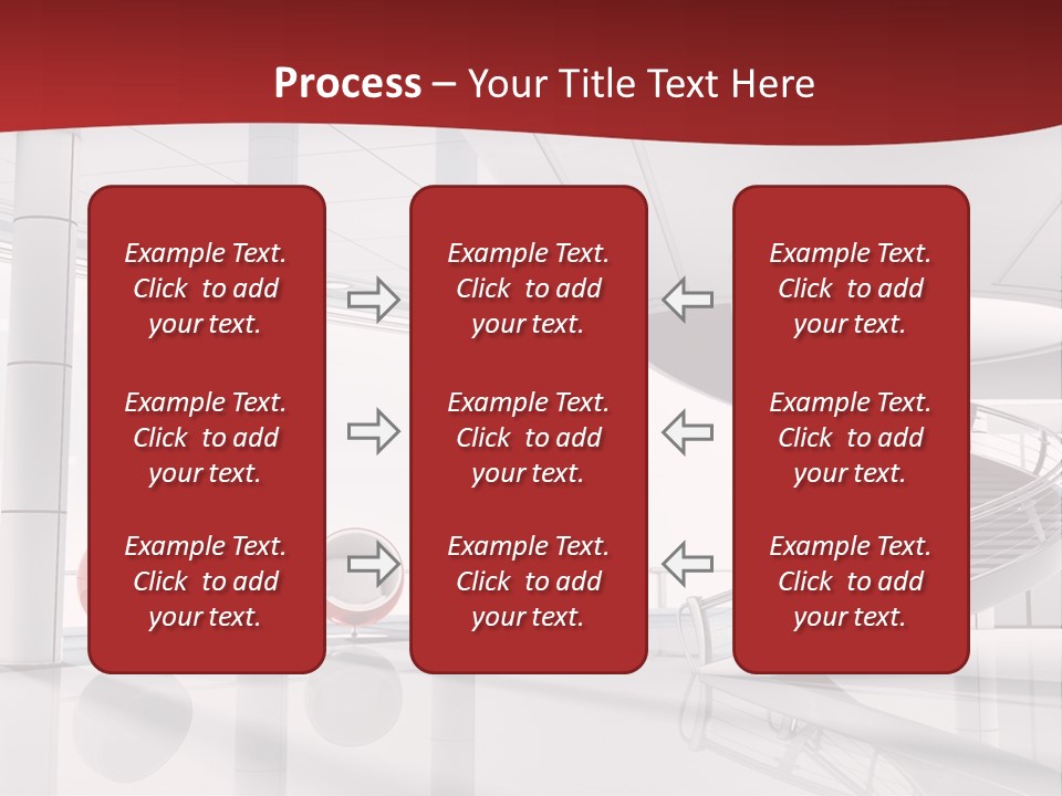 Perspective Light Empty PowerPoint Template