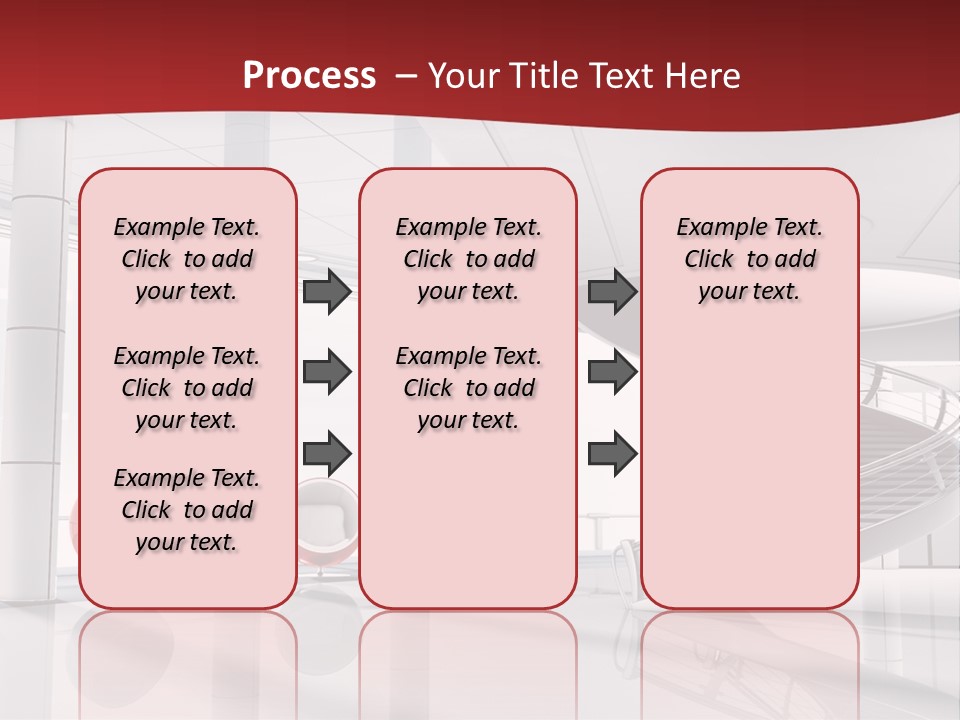 Perspective Light Empty PowerPoint Template