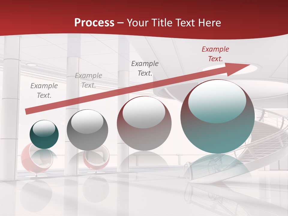 Perspective Light Empty PowerPoint Template