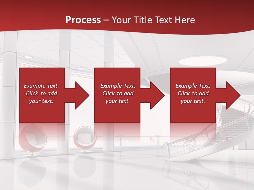 Perspective Light Empty PowerPoint Template