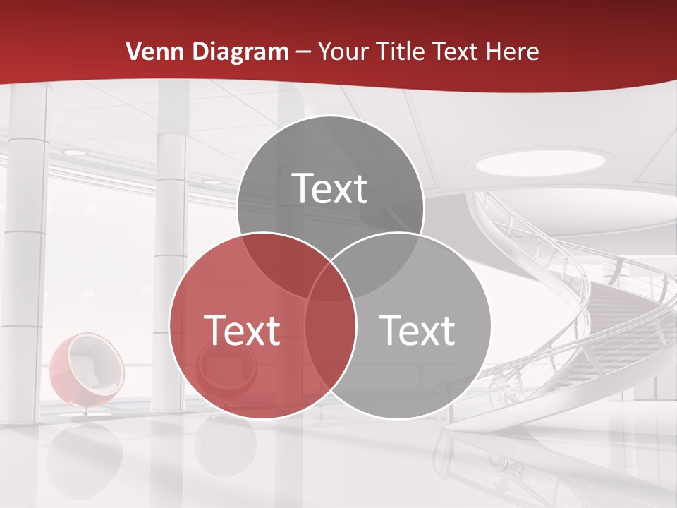 Perspective Light Empty PowerPoint Template
