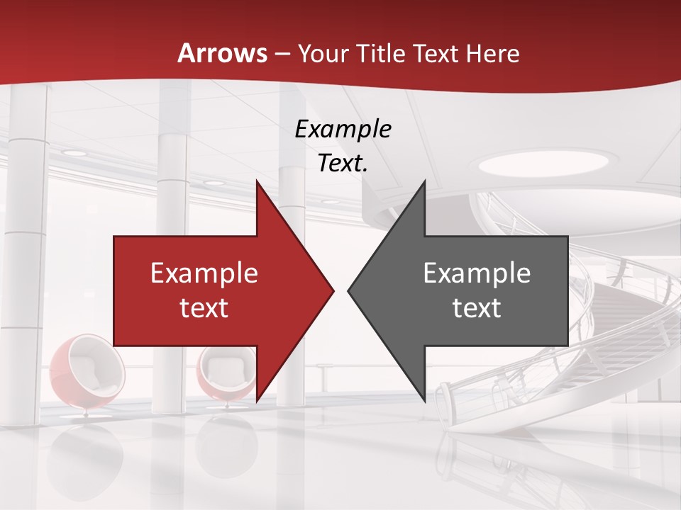 Perspective Light Empty PowerPoint Template