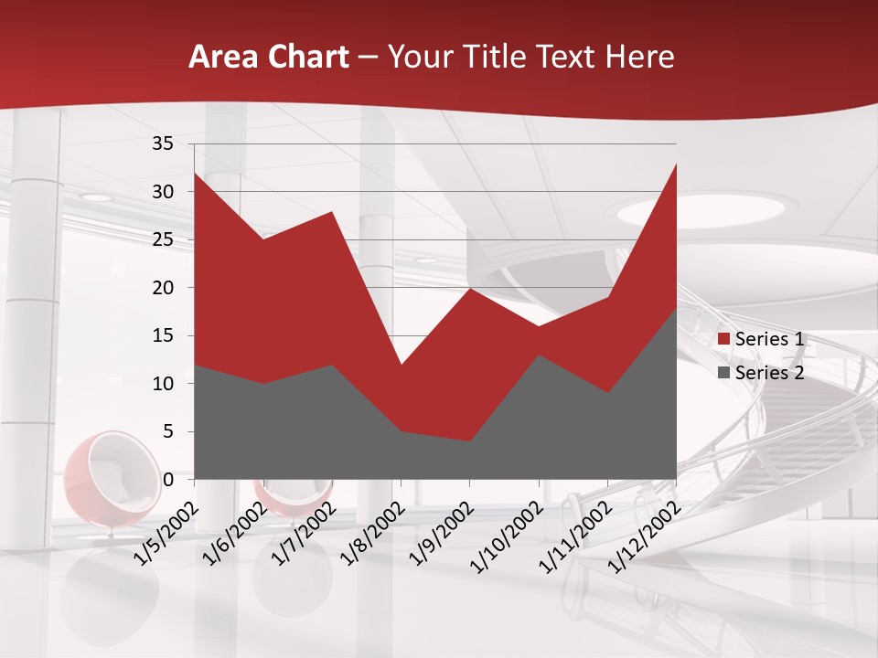 Perspective Light Empty PowerPoint Template
