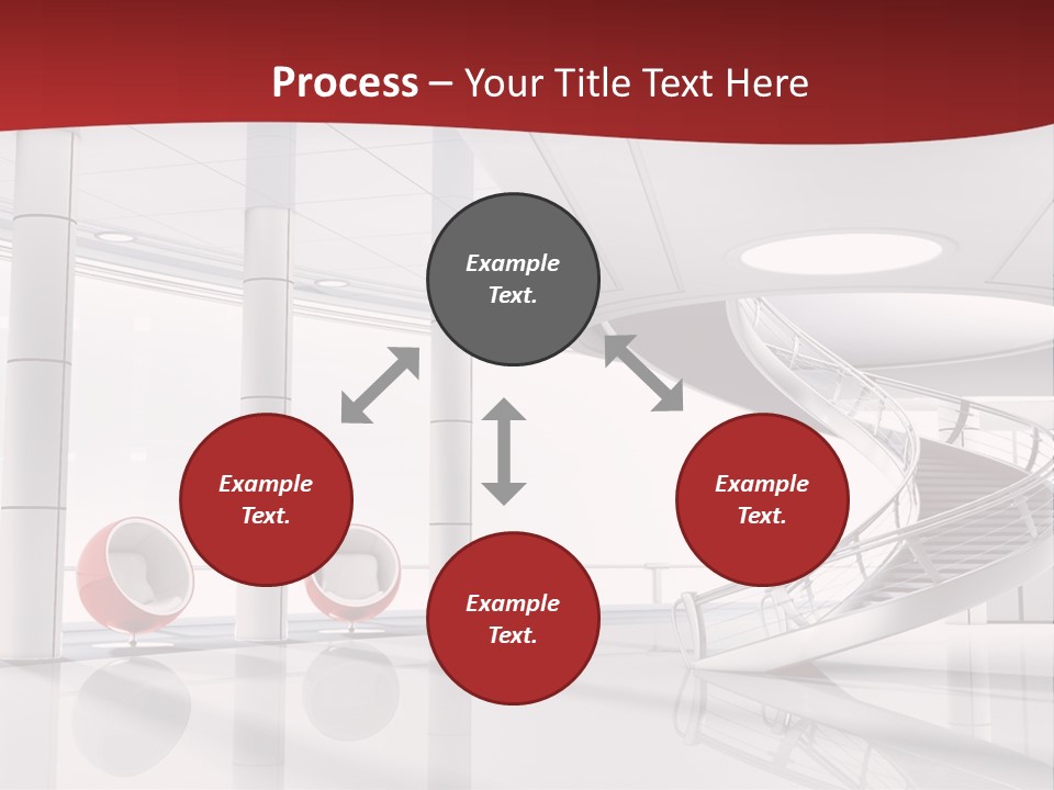 Perspective Light Empty PowerPoint Template
