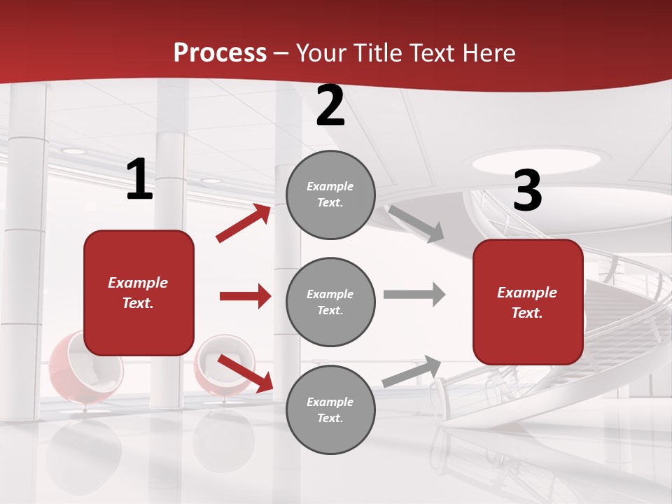 Perspective Light Empty PowerPoint Template
