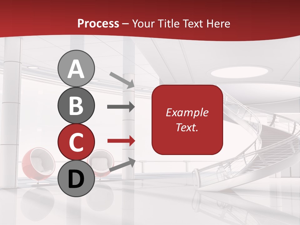 Perspective Light Empty PowerPoint Template