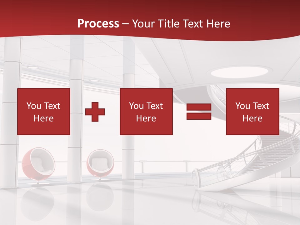Perspective Light Empty PowerPoint Template