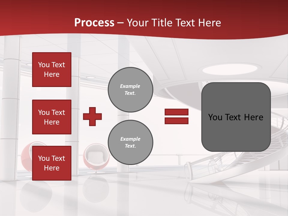 Perspective Light Empty PowerPoint Template