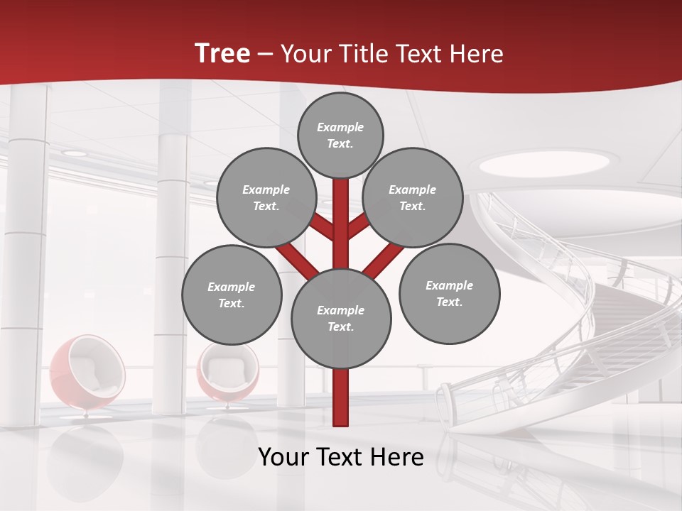 Perspective Light Empty PowerPoint Template