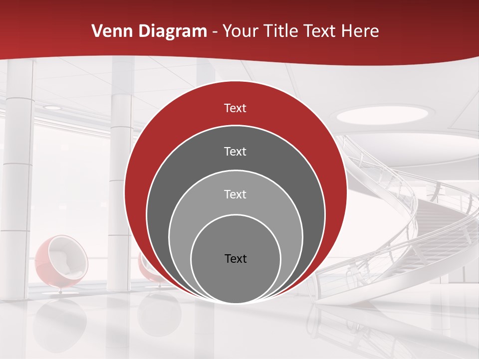 Perspective Light Empty PowerPoint Template