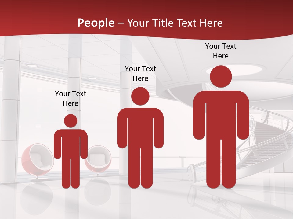 Perspective Light Empty PowerPoint Template