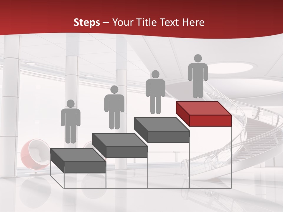 Perspective Light Empty PowerPoint Template