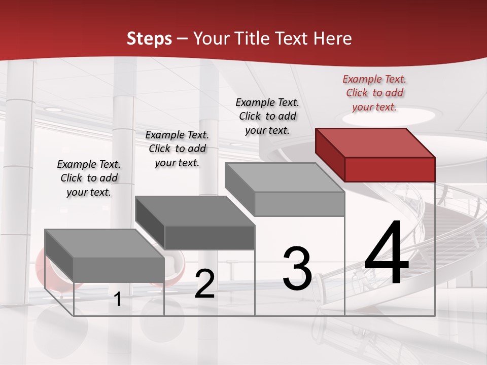 Perspective Light Empty PowerPoint Template