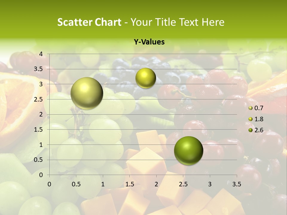Banquet Slices Nutrition PowerPoint Template