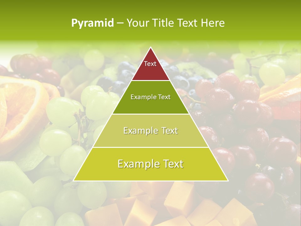 Banquet Slices Nutrition PowerPoint Template