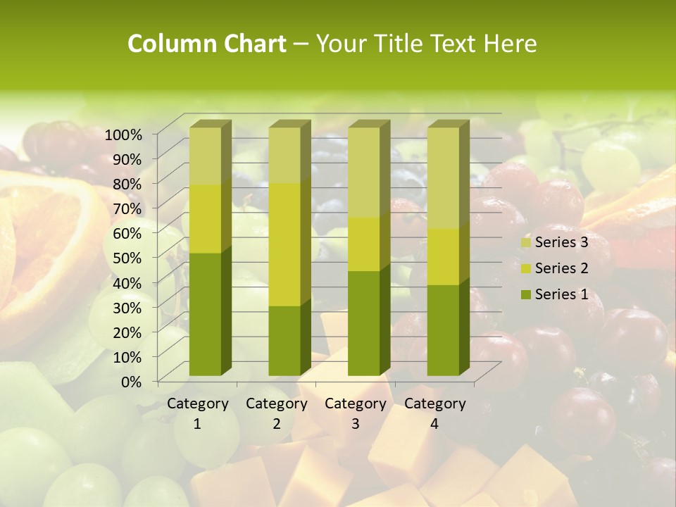 Banquet Slices Nutrition PowerPoint Template
