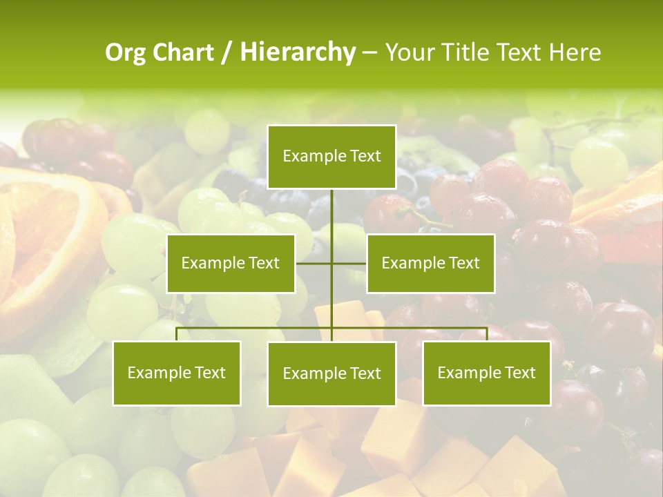 Banquet Slices Nutrition PowerPoint Template