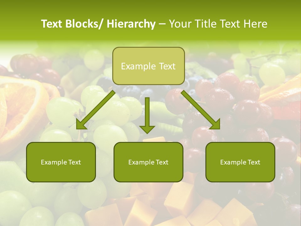 Banquet Slices Nutrition PowerPoint Template