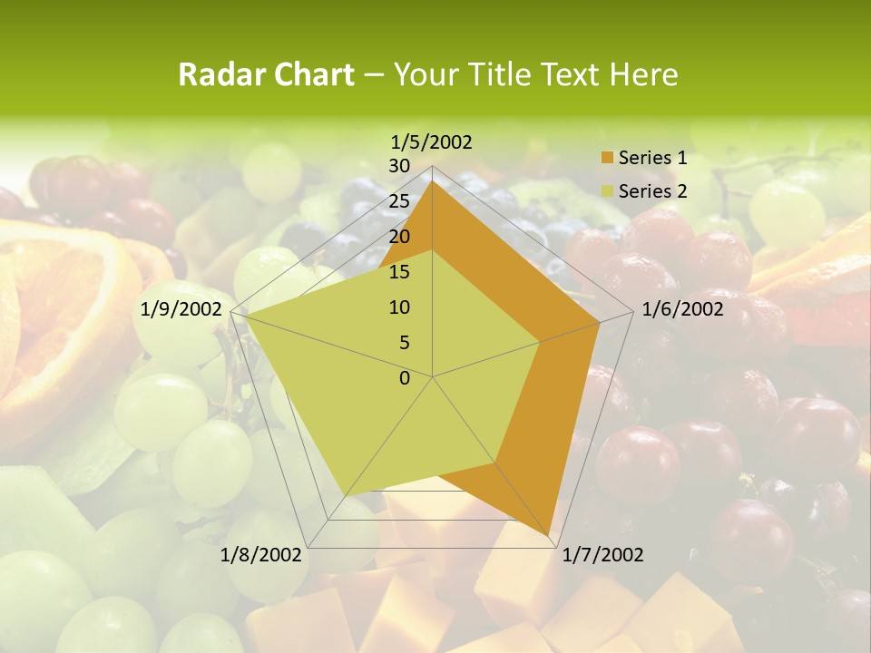 Banquet Slices Nutrition PowerPoint Template