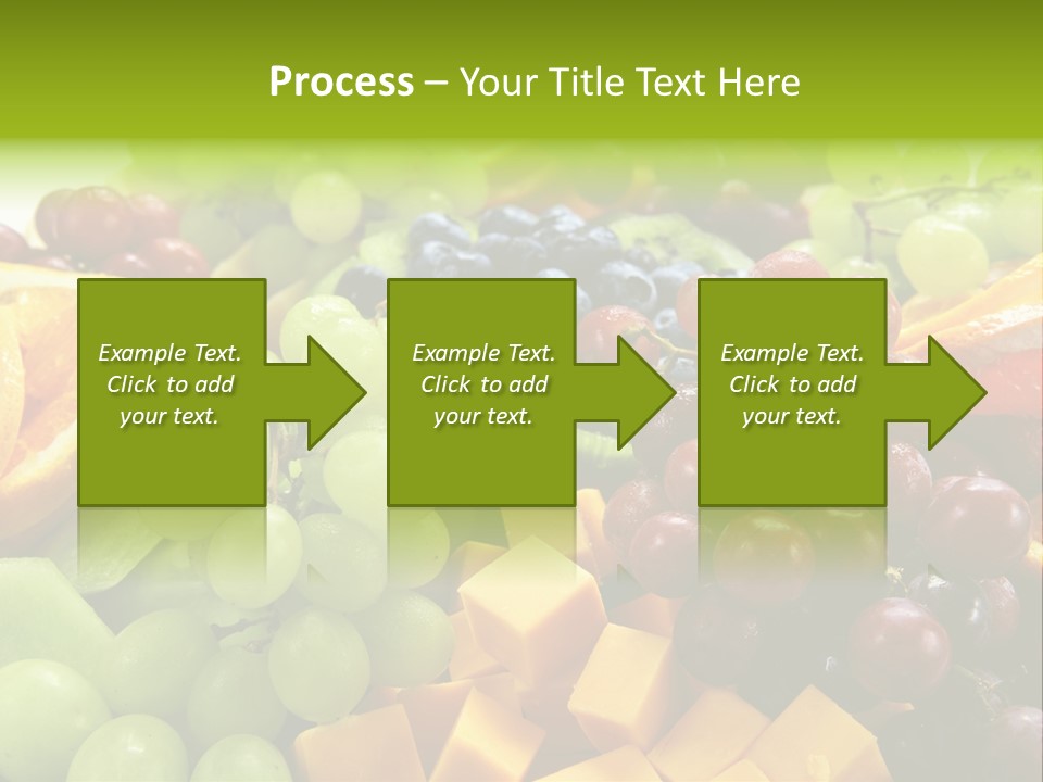 Banquet Slices Nutrition PowerPoint Template