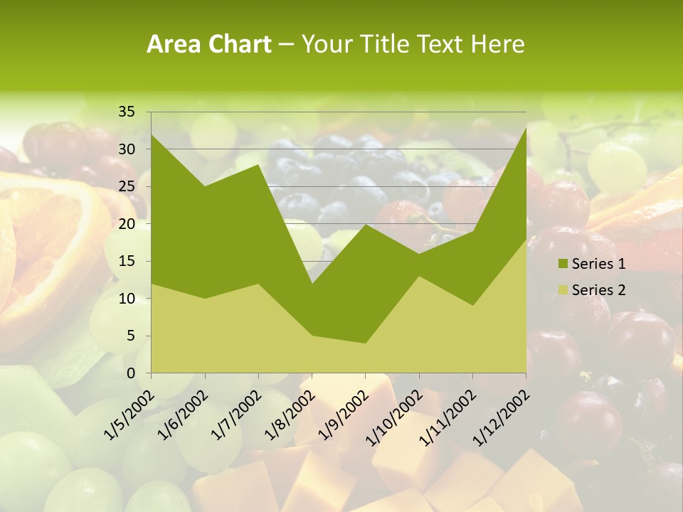 Banquet Slices Nutrition PowerPoint Template