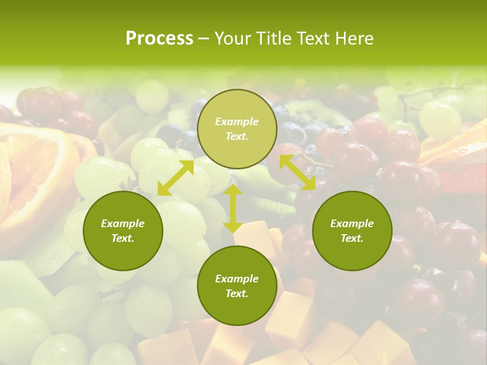 Banquet Slices Nutrition PowerPoint Template