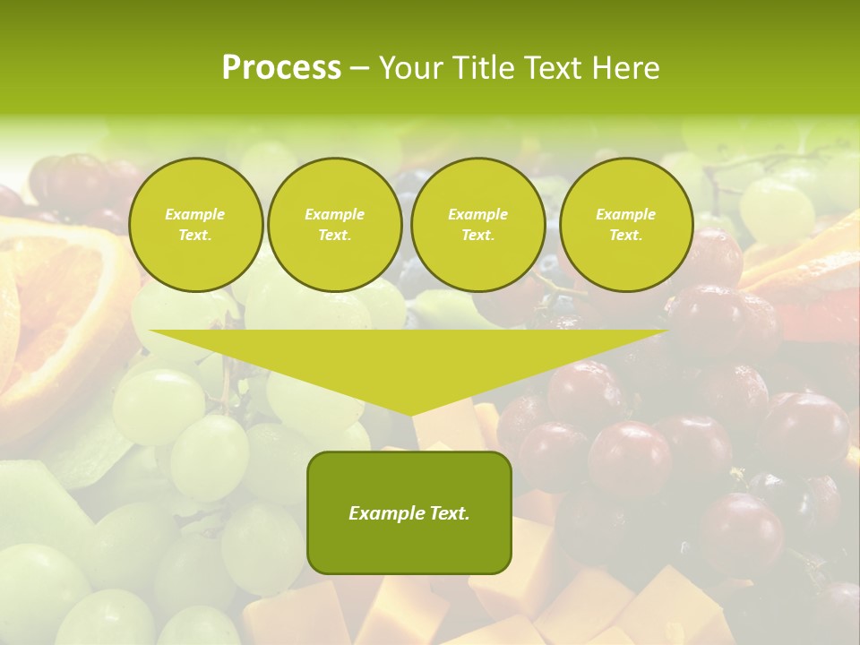 Banquet Slices Nutrition PowerPoint Template
