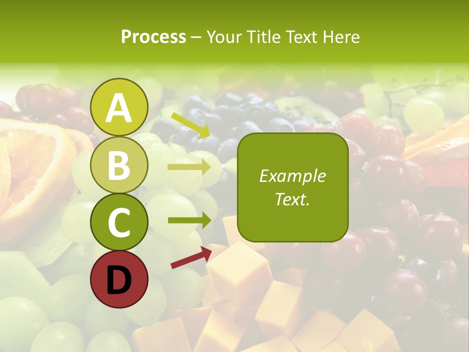 Banquet Slices Nutrition PowerPoint Template