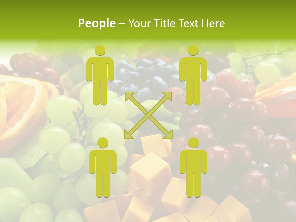 Banquet Slices Nutrition PowerPoint Template