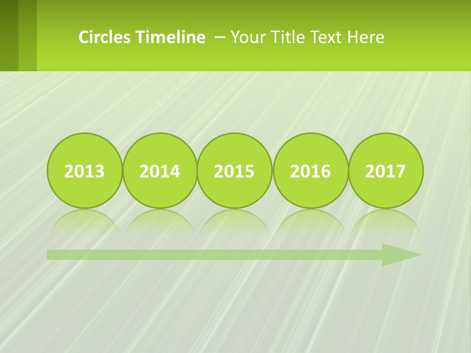 A Green Abstract Background With Lines PowerPoint Template