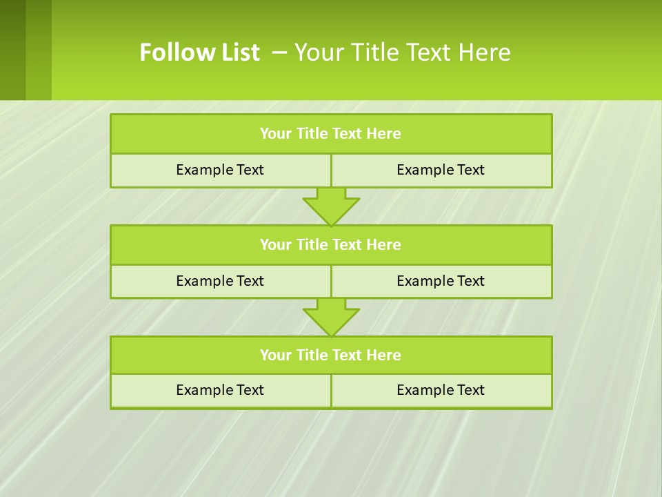A Green Abstract Background With Lines PowerPoint Template