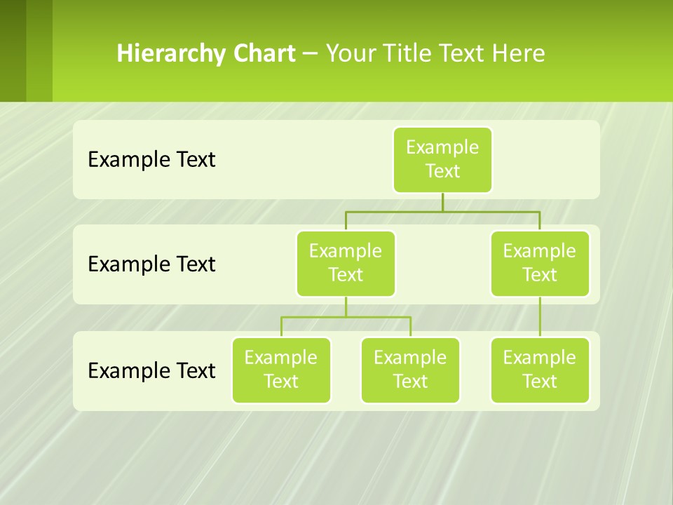 A Green Abstract Background With Lines PowerPoint Template