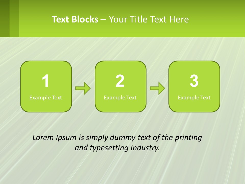 A Green Abstract Background With Lines PowerPoint Template