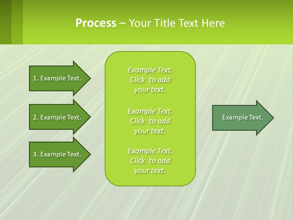 A Green Abstract Background With Lines PowerPoint Template