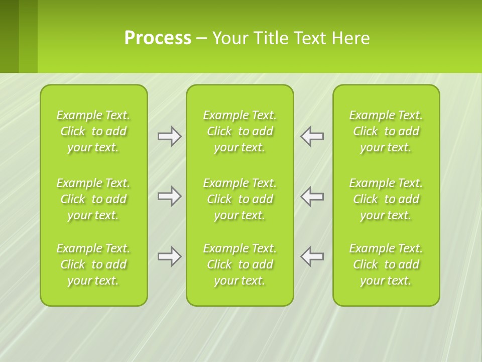 A Green Abstract Background With Lines PowerPoint Template