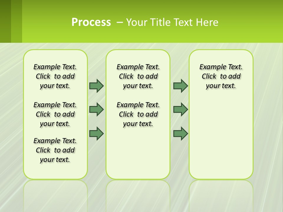 A Green Abstract Background With Lines PowerPoint Template